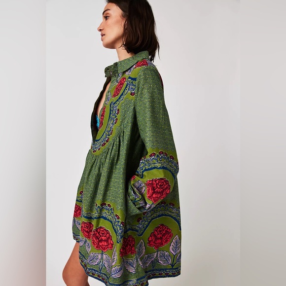 Free People Dresses & Skirts - Free People Smell The Roses Mini Dress-NWT!!
